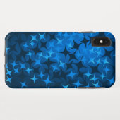 Coques Case-Mate iPhone Nuit étoilée bleue Noël/Fête (Dos (Horizontal))