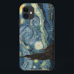 Etui iPhone Case-Mate Nuit étoilée par Van Gogh<br><div class="desc">Le Night de Vincent Van Gogh. 1889 Oil on Canvas. Musée d'art moderne de New York</div>