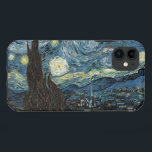 Case-Mate iPhone Case Nuit étoilée par Van Gogh<br><div class="desc">Le Night de Vincent Van Gogh. 1889 Oil on Canvas. Musée d'art moderne de New York</div>