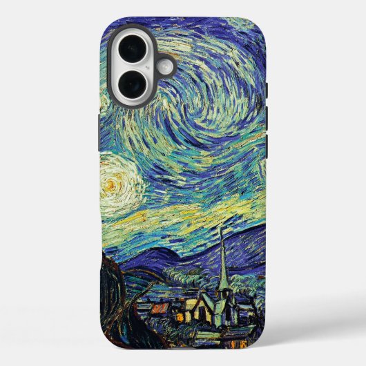 Coques Case-Mate iPhone Nuit étoilée par van Gogh (Verso)