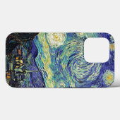 Coques Case-Mate iPhone Nuit étoilée par van Gogh (Verso (horizontal))