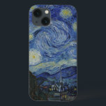 Coques Pour iPhone Nuit étoilée par Vincent Van Gogh<br><div class="desc">Une des peintures les plus célèbres de Vincent Van Gogh. Starry Night est une belle huile bleue sur toile peinte par Van Gogh et c'est la plus haute qualité disponible sur Zazzle afin que vous puissiez vous attendre à des résultats d'impression de haute qualité. Disponible sur de nombreux cadeaux, coques...</div>