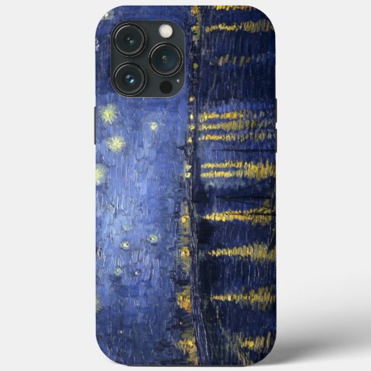 Coques Case-Mate iPhone Nuit étoilée sur le Rhône (Verso)