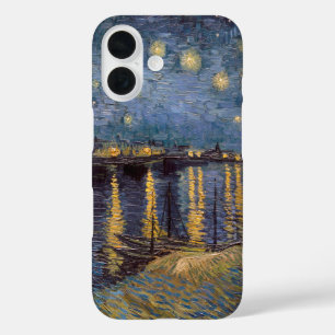 Coques iPhone 16 Nuit étoilée sur le Rhône par Vincent Van Gogh