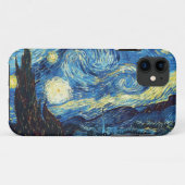 Coques Case-Mate iPhone Nuit étoilée - Van Gogh (Dos (Horizontal))