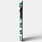 Coques Case-Mate iPhone Nuit florale du jardin bleu (Verso / Gauche)