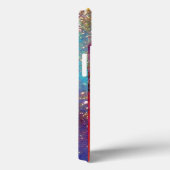 COQUES Case-Mate iPhone NUIT MASQUÉRADE / DAME AVEC CHAT NOIR MONOGRAM (Verso / Droite)