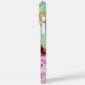 COQUES Case-Mate iPhone NUIT MASQUÉRADE / DAME AVEC CHAT NOIR MONOGRAM (Verso / Gauche)