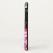 COQUES Case-Mate iPhone NUIT MASQUÉRADE / DAME AVEC CHAT NOIR MONOGRAM (Dos/Gauche)