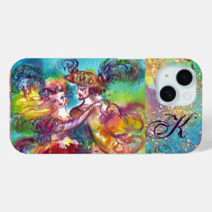 COQUE POUR iPhone 15 NUIT MASQUÉRADE / MONOGRAMME DE DANSE CARNAVALE