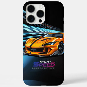 Coques iPhone 16 Pro Max Nuit pour la Vitesse