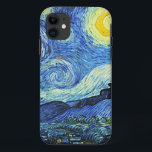Case-Mate iPhone Case Nuit Starry Vincent van Gogh<br><div class="desc">Cette image est l'huile sur toile "La nuit étoilée" réalisée en 1889 par l'artiste post-impressionniste néerlandais Vincent Willem van Gogh (1853-1890). Vue nocturne sur le village de Saint-Rémy,  vue depuis la fenêtre de sa chambre au sanitarium. C'est notre Série des Beaux-Arts n° 20.</div>