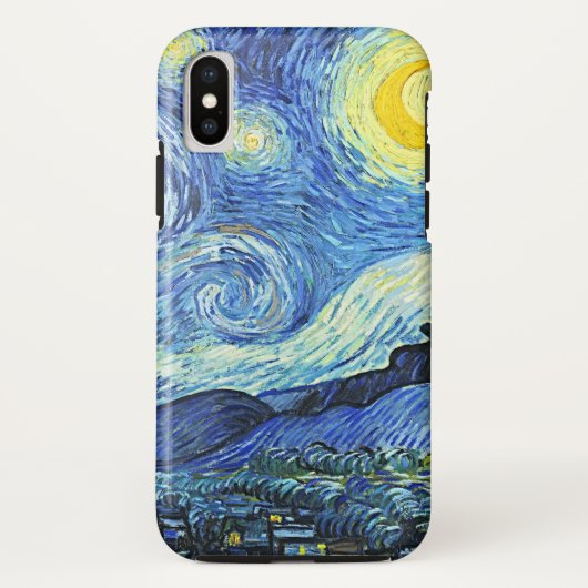 Coques Case-Mate iPhone Nuit Starry Vincent van Gogh (Dos)
