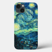 Coques Case-Mate iPhone Nuit Van Gogh Starry (Verso)