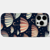 Coques Case-Mate iPhone Nuits de Plage sous la Pluie (Verso (horizontal))