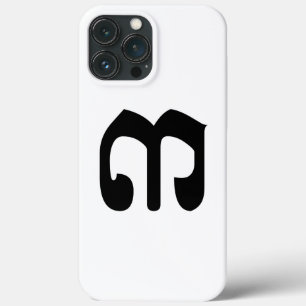 iPhone 13 Pro Max Coque Numéro cambodgien 3 / Trois / ៣ (Bei) Écriture khm
