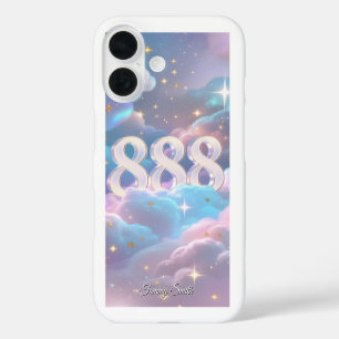 Coques iPhone 16 Numéro d'ange holographique - Manifestation cosmiq