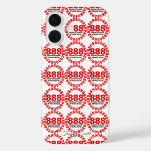 Coques iPhone 16 Numéro d'angle 888  Richesse et prospérité