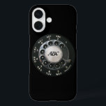 Coques iPhone 16 Numéro de téléphone du Rotary<br><div class="desc">Photo d'un cadran rotatif noir. Copyright 2014 par Margaret E. Cmelik.</div>