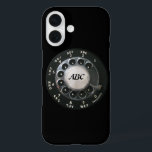 Coques iPhone 16 Numéro de téléphone du Rotary<br><div class="desc">Photo d'un cadran rotatif noir. Copyright 2014 par Margaret E. Cmelik.</div>