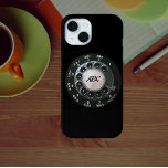 Coque Pour iPhone 15 Numéro de téléphone du Rotary<br><div class="desc">Photo d'un cadran rotatif noir. Copyright 2014 par Margaret E. Cmelik.</div>
