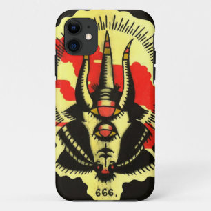 Coque Case-Mate Pour iPhone Numéro de téléphone noir de chèvre de la bête