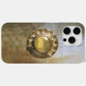 Coques Case-Mate iPhone Numéro_Téléphone_vintage 04 (Verso (horizontal))