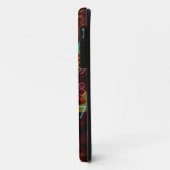Coques Case-Mate iPhone Numéros psychadéliques motif, design fascinant (Dos/Gauche)