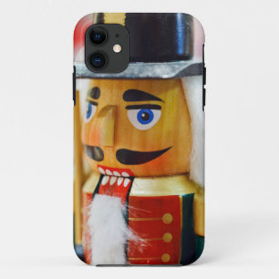 Coque iPhone 11 Nutcracker Jouet mignon Design coloré Art de Noël
