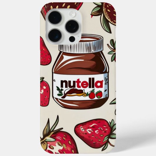 Coques Case-Mate iPhone Nutella (Verso)