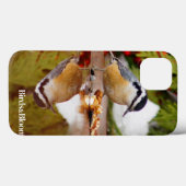 Coques Case-Mate iPhone Nuthatch à poitrine rouge (Verso (horizontal))