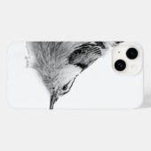 Coques Case-Mate iPhone Nuthatch White Bird Photography (Verso (horizontal))