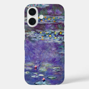 Coques iPhone 16 Nymphéas par Claude Monet, Impressionnisme Vintage