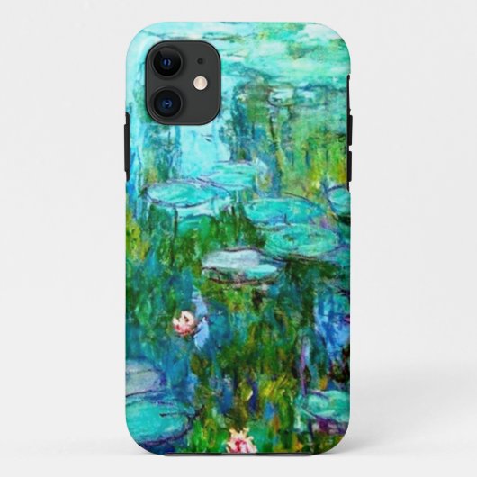 Coques Case-Mate iPhone Nympheas par iPhone de Claude Monet (Dos)