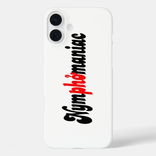 Coques Case-Mate iPhone Nymphomane (Verso)