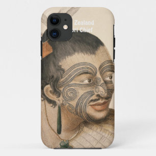 Case-Mate iPhone Case NZ Nouvelle-Zélande Maori Chieftain Art iPhone 5 C