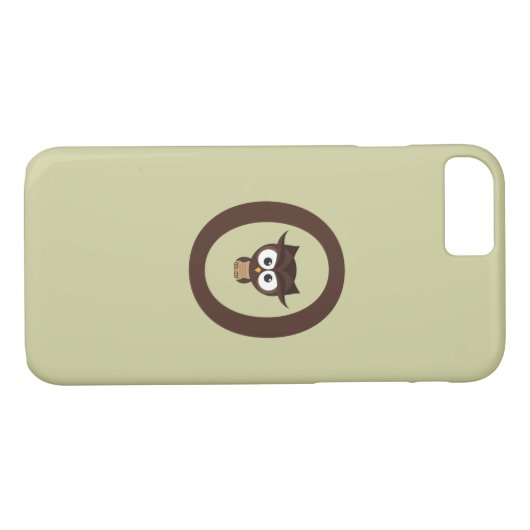 Coques Case-Mate iPhone O - Chouette (Dos (Horizontal))