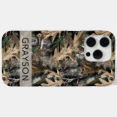 Coques Case-Mate iPhone Oak Tree Camouflage Personalized (Verso (horizontal))