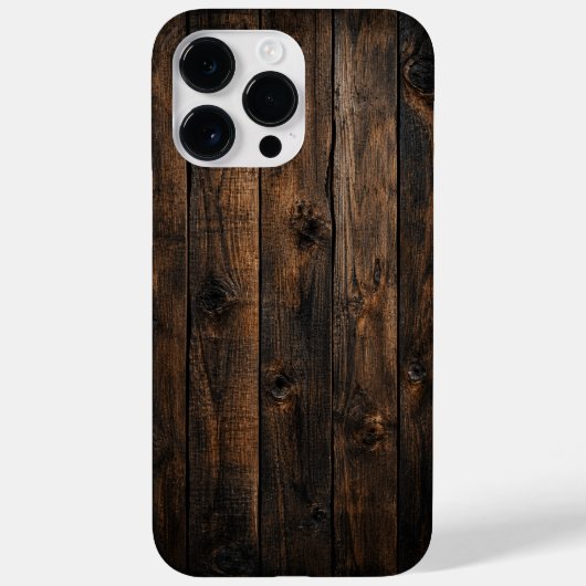 Coques Case-Mate iPhone Oak Wood Grain Phone Case (Verso)