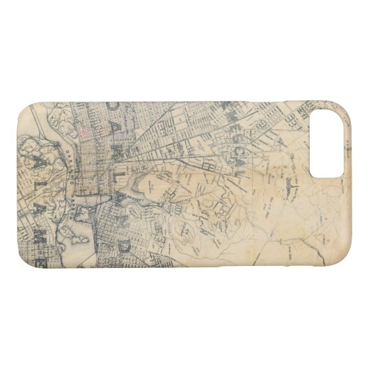 Coques Case-Mate iPhone Oakland, Berkeley, Alameda (Dos (Horizontal))