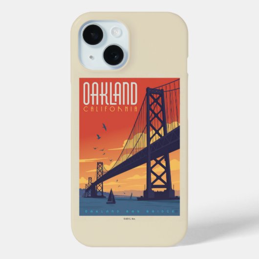 Coques Case-Mate iPhone Oakland, Californie (Verso)