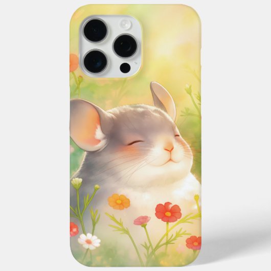 Coques Case-Mate iPhone Oasis Floral de Chinchilla (Verso)