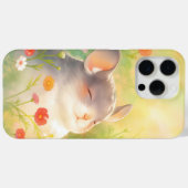 Coques Case-Mate iPhone Oasis Floral de Chinchilla (Verso (horizontal))