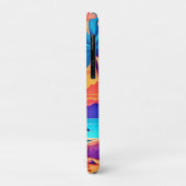 Coques Case-Mate iPhone Oasis tropicale du coucher de soleil (Dos/Gauche)