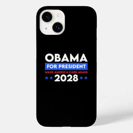 Coques Case-Mate iPhone Obama pour le président 2028 redonne aux Etats-Uni (Verso)