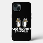 Coques Case-Mate iPhone Obey Les Pingouins Fous (Verso)
