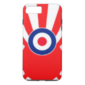 Coques Case-Mate iPhone Objectif MOD dynamique sur le Japon en flammes (Dos)