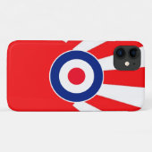 Coques Case-Mate iPhone Objectif MOD dynamique sur le Japon en flammes (Dos (Horizontal))