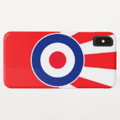 Coques Case-Mate iPhone Objectif MOD sur l'éclatement du Japon (Dos (Horizontal))