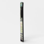 Coques Case-Mate iPhone Observation tigrée de chaton (Dos/Gauche)